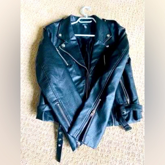 Brunette The Label Jackets & Blazers - Brunette The Label Faux Leather Jacket, Size M/L, New Without Tags